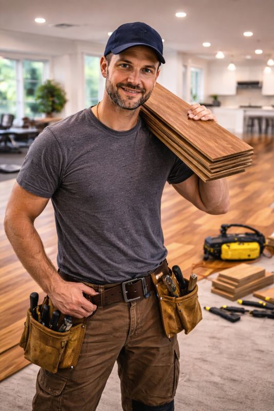 Our team working on Flooring Service projects in Wise County, TX