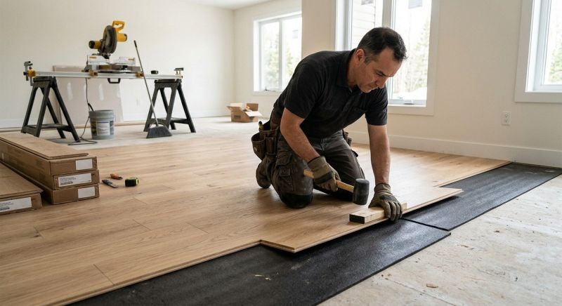 Engineered Wood Installation in Wise County, TX