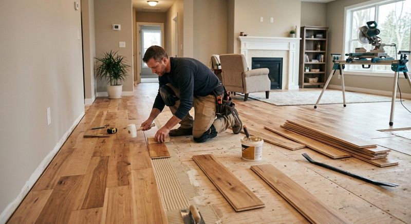 Engineered Wood Installation in Wise County, TX