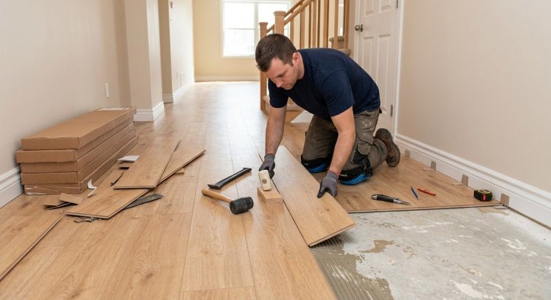 Laminate Floor Installation in Decatur, TX