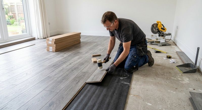 Laminate Floor Installation in Ponder, TX