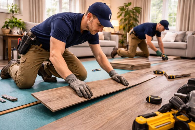 Laminate Floor Replacement in Azle, TX