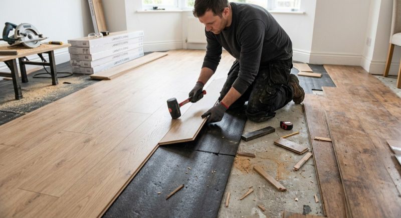 Laminate Floor Replacement in Boyd, TX