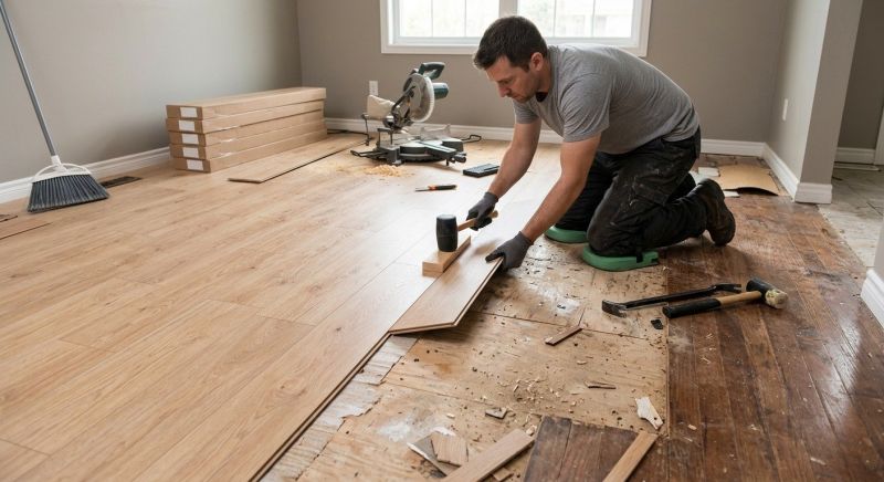 Laminate Floor Replacement in Wise County, TX