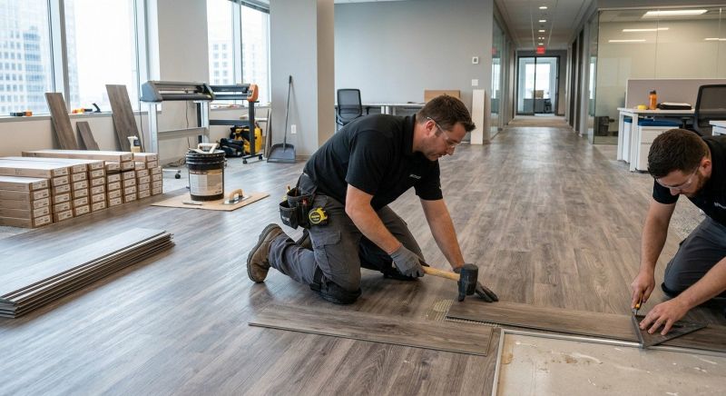 Linoleum Floor Installation in Azle, TX