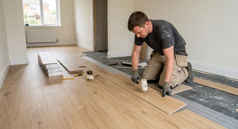 Linoleum Floor Installation in Boyd, TX