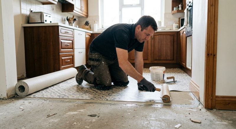 Linoleum Floor Installation in Boyd, TX