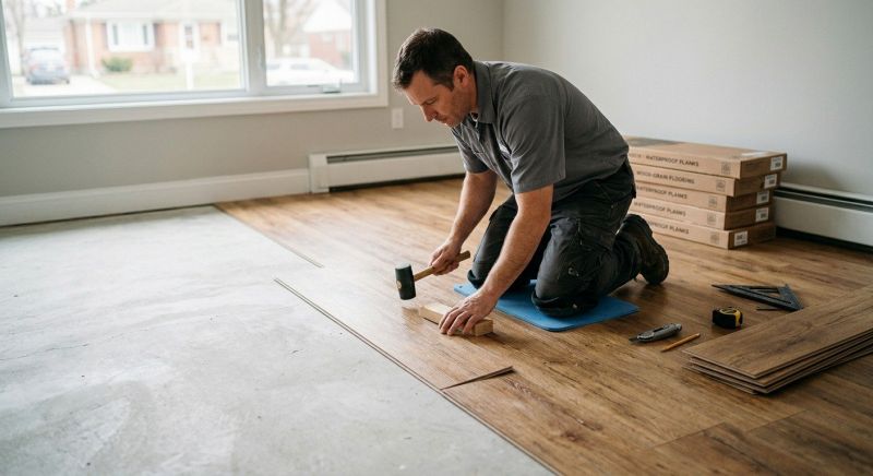 Linoleum Floor Installation in Chico, TX