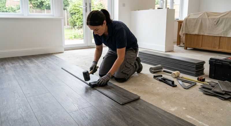 Lvt Flooring Installation in Rhome, TX
