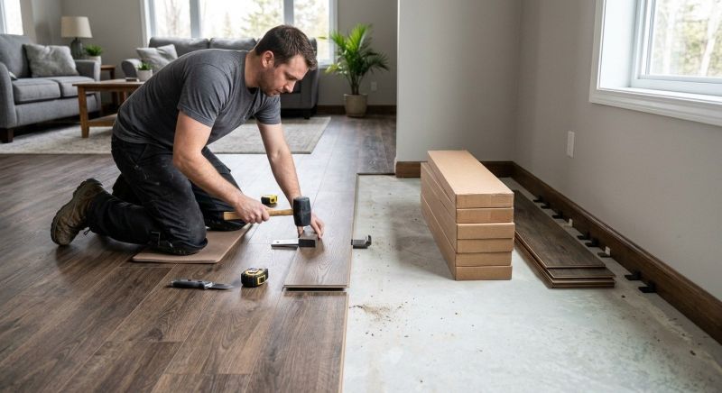 Lvt Flooring Installation in Rhome, TX
