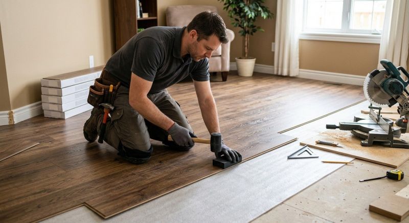 Plank Laminate Installation in Wise County, TX