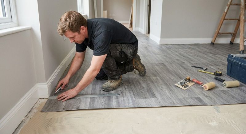 Sheet Flooring Installation in Azle, TX