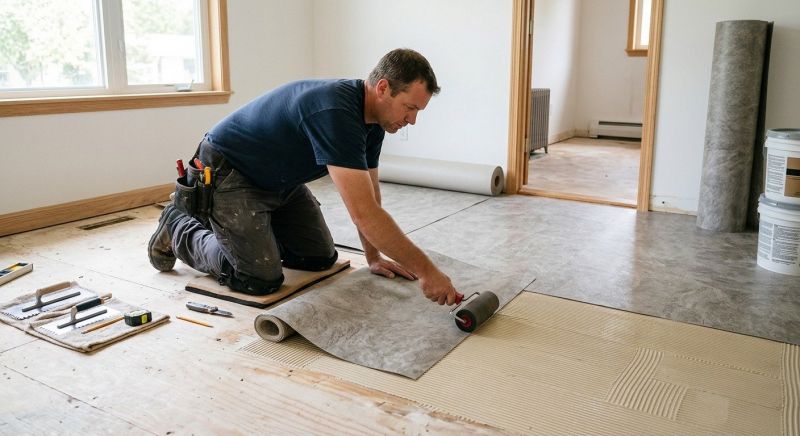 Sheet Flooring Installation in Wise County, TX