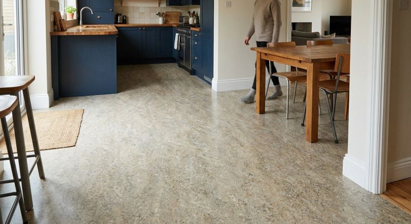 Sheet Linoleum Installation in Justin, TX