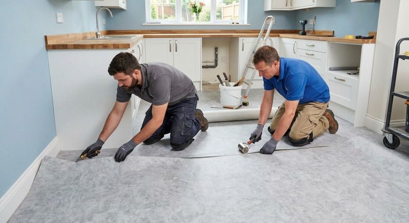 Sheet Linoleum Installation in Wise County, TX