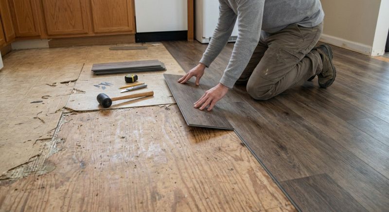 Vinyl Flooring Installation in Chico, TX
