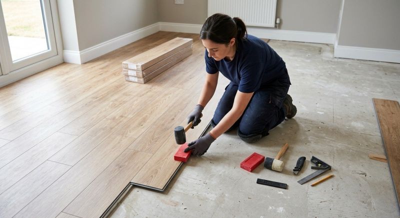 Vinyl Plank Floor Installation in Wise County, TX