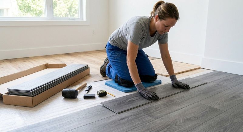 Vinyl Tile Installation in Wise County, TX